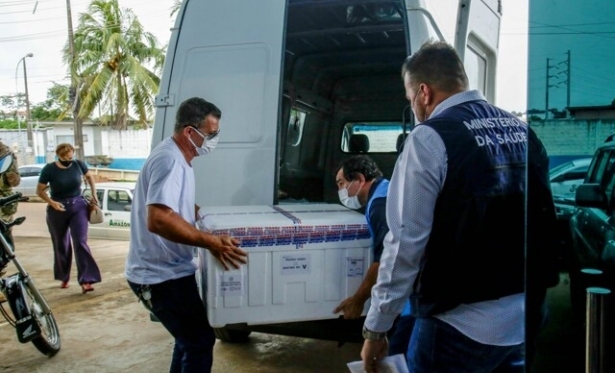 Rondônia recebe mais 17 mil doses de vacina contra Coronavírus