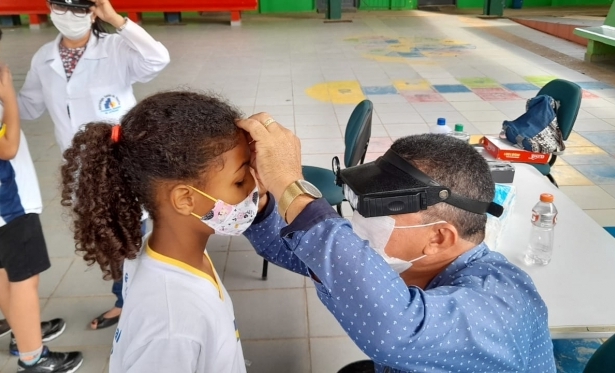 Ação Tracoma é realizada em quatro escolas de Ji-Paraná