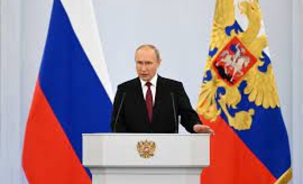 Putin anexa  Rssia regies ocupadas na Ucrnia e fala em guerra nuclear
