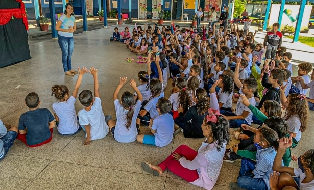 FCJP leva Projeto “Escola em Cena” a alunos do ensino infantil e fundamental